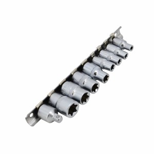 AWTOOLS ZESTAW NASADEK TORX 1/4" 3/8" E5-E16 9cz.