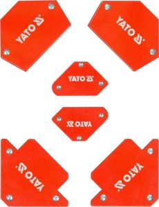 YATO KĄTOWNIK SPAWALNICZY MAGNETYCZNY kpl. 6szt.