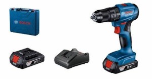 BOSCH WKRĘTARKA UDAROWA 18V GSB 185-LI 2x2,0Ah 50/21Nm WALIZKA