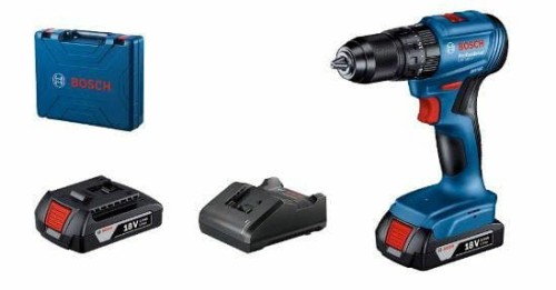 BOSCH WKRĘTARKA UDAROWA GSB 185-LI 2x2,0Ah 50/21Nm WALIZKA