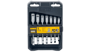DEWALT KLUCZ PŁASKO-OCZKOWY Z GRZE. KPL. 7el.