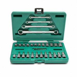 SATA ZESTAW KLUCZY TORX 35el 1/4" 3/8" WALIZKA
