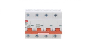 Wyłącznik modułowy LS Electric BKH 4P 100A charakterystyka C 06110363R0 BKH 4P C100A