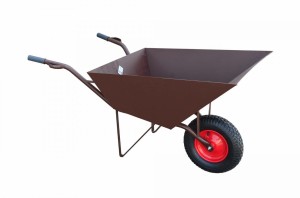 AWTOOLS TACZKA BUDOWLANA 110L/2,0mm BRĄZ DUŻA