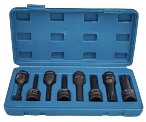 ADLER ZESTAW NASADEK UDAROWYCH TORX 1/2" AD-08T