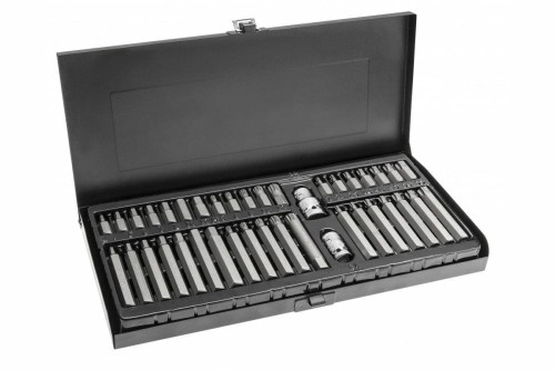 HOGERT KOŃCÓWKI HEX/ TORX/ SPLINE 40cz.
