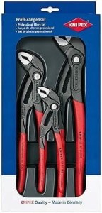 KNIPEX ZESTAW SZCZYPIEC COBRA 3szt180/250/300mm