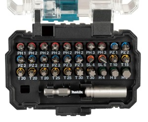 MAKITA ZESTAW KOŃCÓWEK WKRĘTAKOWYCH 31szt. IMPACT PREMIER ###