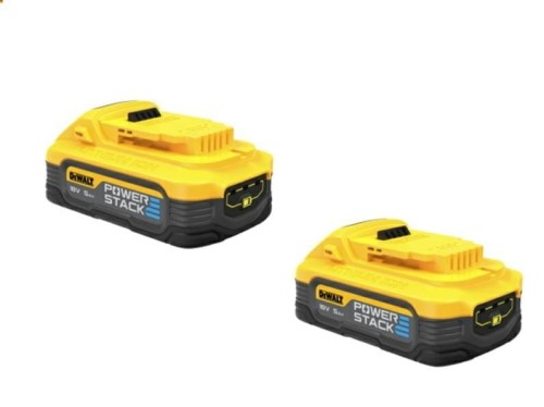 DEWALT AKUMULATOR 18V 1,7Ah POWERSTACK DCBP034 2szt.