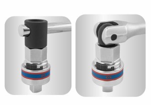 KING TONY ADAPTER GRZECHOTKA 1/2" NA POKRĘTŁA 1/2"