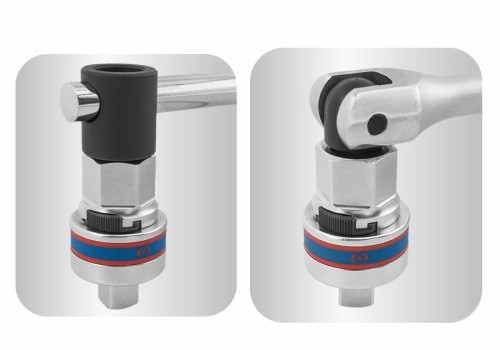 KING TONY ADAPTER GRZECHOTKA 1/2" NA POKRĘTŁA 1/2"