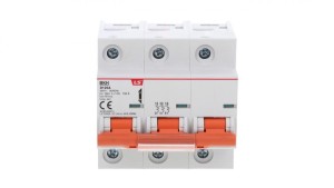 Wyłącznik instalacyjny LS Electric BKN 3P, 125A, charakterystyka D 06110352R0 BKH 3P D125A