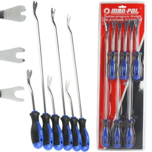 ZESTAW ŚCIĄGACZY DO ZAPINEK TAPICERKI 6szt.