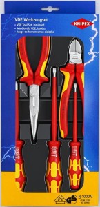 KNIPEX ZESTAW NARZĘDZI VDE 5szt........