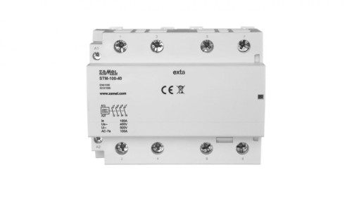 Stycznik modułowy instalacyjny 100A 4Z 230V AC typ: STM-100-40 EXT10000302
