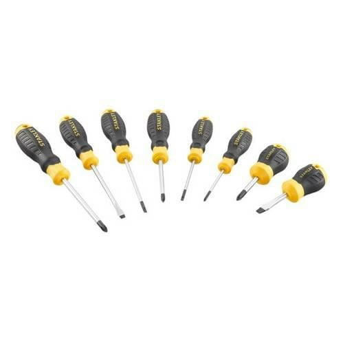 STANLEY WKRĘTAKI 8cz. C/GRIP (4PŁ+4PH)
