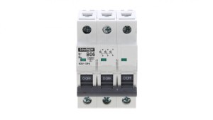 Wyłącznik nadprądowy 3P B 6A 4,5kA AC SCHELINGER A02-G7-3P-B06