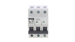 Wyłącznik nadprądowy 3P C 10A 4,5kA AC SCHELINGER A02-G7-3P-C10