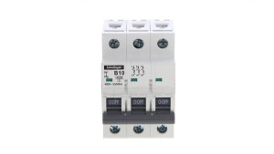 Wyłącznik nadprądowy 3P B 10A 4,5kA AC SCHELINGER A02-G7-3P-B10