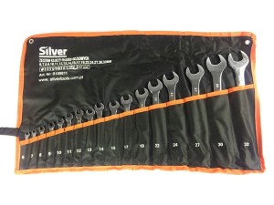 SILVER KLUCZ PŁASKO-OCZKOWY    17szt.  6-22mm