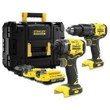 STANLEY ZESTAW V20 SFMCK461D2S (SFMCD715 + SFMCF810B) 2x2,0Ah TORBA ...
