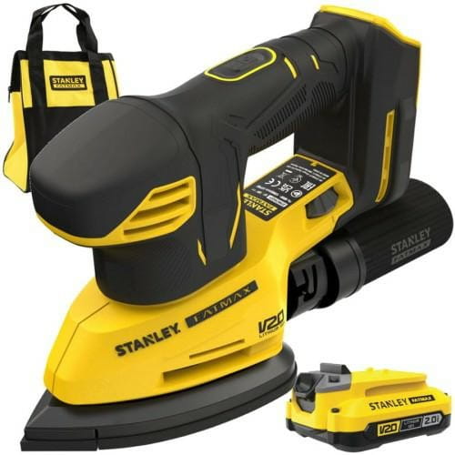 ST SZLIFIERKA DELTA V20 SFMCW221D1S BL 1x2,0Ah