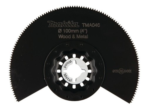 MAKITA MT BRZESZCZOT ŁUKOWY BIM DO DREWNA I METALU 100mm