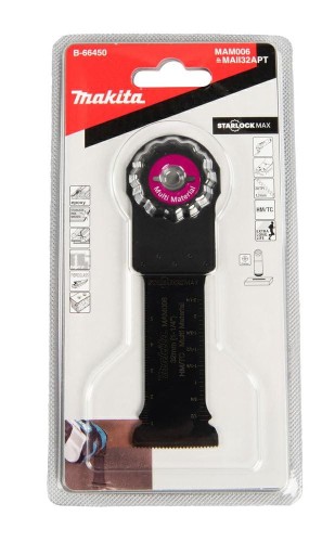 MAKITA MT BRZESZCZOT MULTITOOL TC/HM 20TPI  DO WIELU MATERIAŁÓW STARLOCK MAX