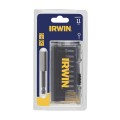 IRWIN KOŃCÓWKI kpl.11szt.   25 mm PH1-PH2-PH3-PZ1-PZ2-PZ3-T10-T15-T20-T25 Z ADAPTEREM MAGNETYCZNYM