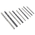 IRWIN WIERŁO DO BETONU / METALU HSS kpl. 9szt.   3, 4(x2), 5(x2), 6(x2) i 8(x2)mm w kasecie