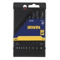 IRWIN WIERŁO METAL HSS-R DIN338 kpl.10szt.   1-2-3-4-5-6-7-8-9-10mm w kasecie