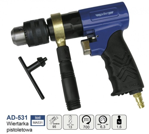 ADLER PNEUMATYCZNA WIERTARKA PISTOLETOWA AD-531