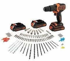 BLACK+DECKER WKRĘTARKA UDAROWA 18V BDCHD181B3A 3x1,5Ah +120 ACC ...