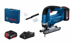 BOSCH WYRZYNARKA 18V GST 185-LI 2x4,0Ah UCHWYT "B" WALIZKA