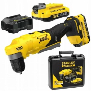 STANLEY WKRĘTARKA KĄTOWA V20 SFMCD750D2K 2x2,0Ah