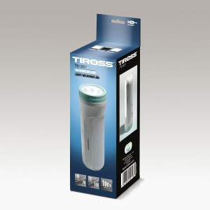 TIROSS LATARKA ŁADOWALNA LED 1W LED  COB TS1857