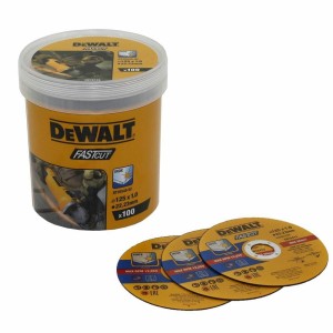 DEWALT TARCZA METAL 125x1,0mm INOX /100szt. W WIADERKU