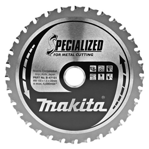MAKITA PIŁA TARCZOWA  150x20x32z DO METALU