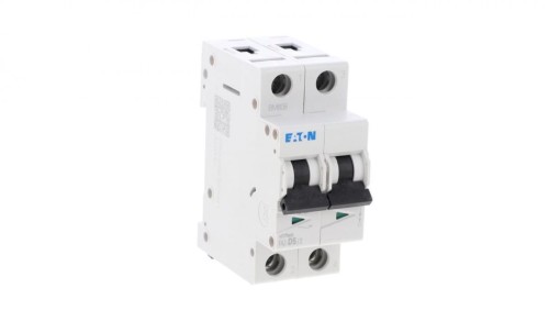 Wyłącznik nadprądowy 2P D 5A 15kA AC FAZ-D12/2 278776