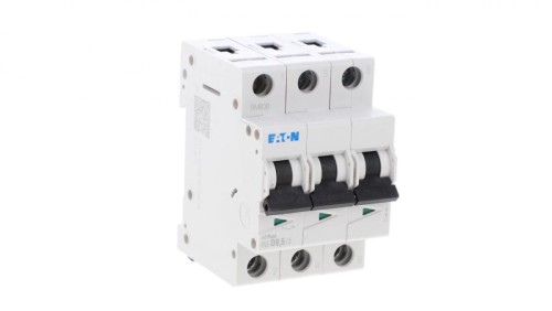 Wyłącznik nadprądowy 3P D 0,5A 15kA AC FAZ-D0,5/3 278880