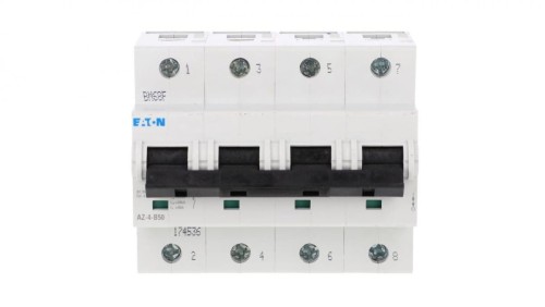 Wyłącznik nadprądowy 4P B 50A 25kA AC AZ-4-B50 174536