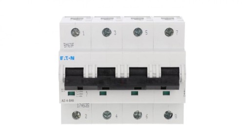 Wyłącznik nadprądowy 4P B 40A 25kA AC AZ-4-B40 174535
