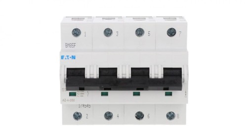 Wyłącznik nadprądowy 4P D 50A 25kA AC AZ-4-D50 174545