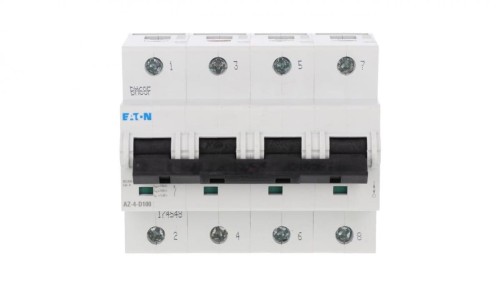 Wyłącznik nadprądowy 4P D 100A 25kA AC AZ-4-D100 174548