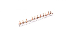 Szyna prądowa łączeniowa - sztyftowa 3-fazowa 63A 12 modułów 10 mm pod zabezp. różnicowo-prądowe SS3F(3P+N) 10 12M63A 81996206