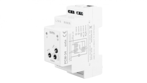 Przekaźnik czasowy przełączany w zerze wielofunkcyjny 230V AC PCM-34 EXT10000308