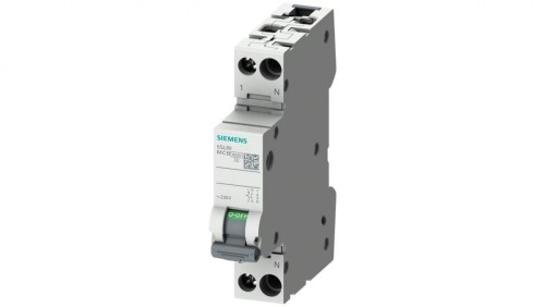 Wyłącznik nadprądowy 1P+N C 25A 6kA AC 1 moduł SENTRON 5SL6025-7