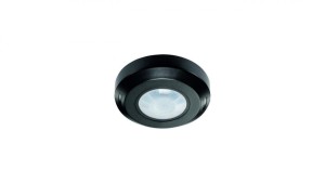 Czujnik ruchu PIR natynkowy IP20 360 st. 300W zasięg 6m czarny w całości CP-6C