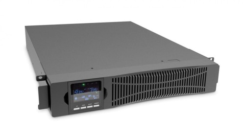 Zasilacz awaryjny UPS Online Rack 19 LCD 2000VA/2000W 4x12V/9Ah 8xC13 1xC20 USB RS232 RJ45 Głębokość 460mm DN-170095