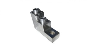 OTH300-2 Zacisk aparatowy uniwersalny, z jednym otworem montażowym 2xAl/Cu 70-300 mm 800A, 1000V, MAC2300A14